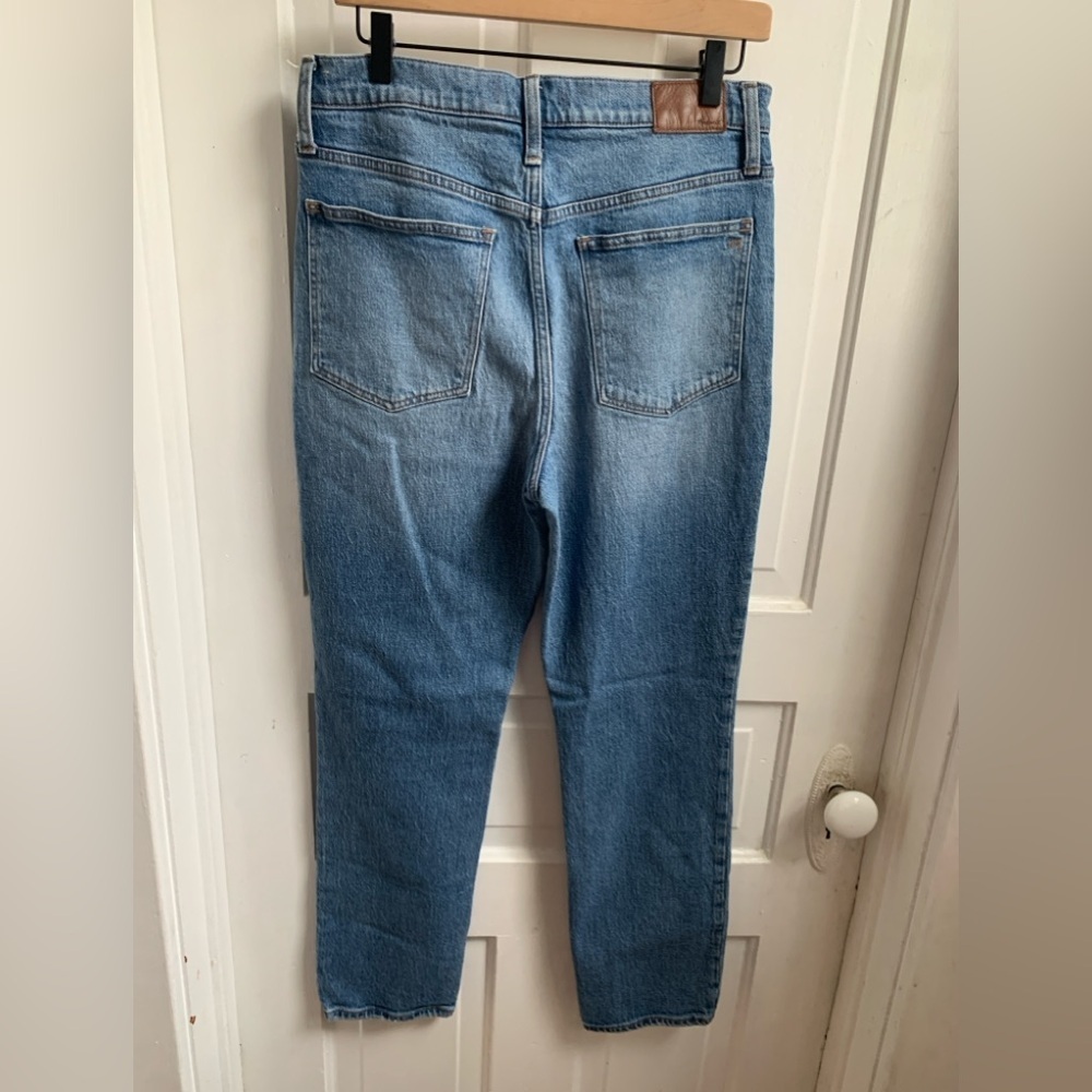 Madewell High Rise Slim Boy Jeans Size 28 - Picture 4 of 6